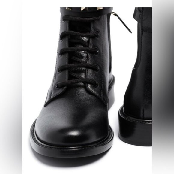 VALENTINO Rockstud Combat Boot - Picture 4 of 6